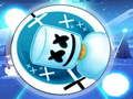 Игра Hop Ball 3D: Dancing Ball на Marshmello Tiles Road  онлайн