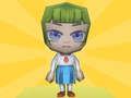 Игра Есенни момчета и момичета Chibi Race Knockdown Multiplay  онлайн