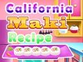 Игра Калифорнийска рецепта за маки  онлайн