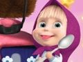 Игра Маша и мечка за готвене  онлайн