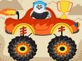 Игра Разлика с чудовищни камиони с животни  онлайн