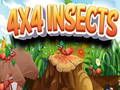 Игра 4x4 Насекоми  онлайн