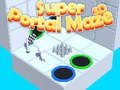 Игра Супер портален лабиринт 3D  онлайн