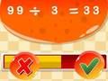 Игра Истинска и невярна математическа игра  онлайн