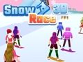 Игра Снежно състезание 3D  онлайн