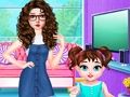 Игра Ден на лекаря Baby Taylor  онлайн
