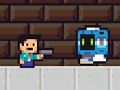 Игра Noob Super Agent срещу Robots  онлайн