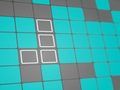 Игра Тюркоазени блокове  онлайн