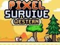 Игра Pixel оцелява западно онлайн