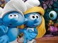 Игра Малки смърфове оцветяване онлайн Игра Малки смърфове оцветяване онлайн