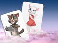 Игра Съвпадение на картата с памет My Talking Tom онлайн Игра Съвпадение на картата с памет My Talking Tom онлайн