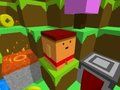Игра Blocky Rush Downhill онлайн