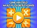 Игра Неограничени математически въпроси  онлайн