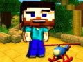 Игра Приключение с хеликоптер Mineblock  онлайн