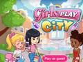 Игра Момичета играят град онлайн
