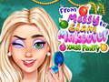 Игра От разхвърлян до #Glam: Коледно парти грим  онлайн