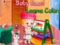 Игра Бебето Хейзъл учи цветовете  онлайн