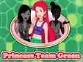 Игра Princess Team Green онлайн