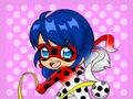 Игра Книжка за оцветяване Chibi Dottedgirl  онлайн