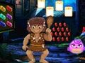 Игра Смешно бягство от пещерни хора  онлайн