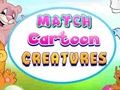Игра Съпоставете анимационни същества  онлайн