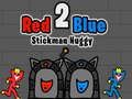Игра Червено и синьо Stickman Huggy 2  онлайн