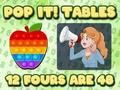 Игра Pop It Tables  онлайн
