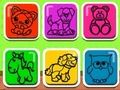 Игра Лесна детска игра за оцветяване  онлайн