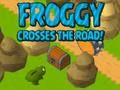 Игра Froggy пресича пътя!  онлайн