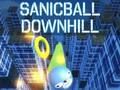 Игра Sanicball Спускане  онлайн