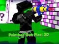 Игра Пистолет за пейнтбол Pixel 3D  онлайн