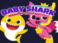 Игра Съвпадение с карта с памет Baby Shark  онлайн