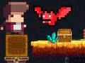 Игра Малък човек и Червен прилеп  онлайн