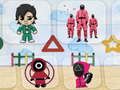 Игра Squid Game Всички предизвикателства 456  онлайн