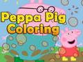 Игра Оцветяване на прасе Пепа  онлайн