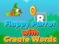 Игра Flappy Parrot със Създаване на думи  онлайн