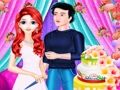 Игра Сватбена торта за готвене на момиче русалка  онлайн