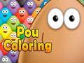 Игра Оцветяване на Pou онлайн Игра Оцветяване на Pou онлайн