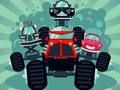 Игра Crazy Monster Trucks Memory онлайн