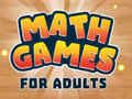 Игра Математически игри за възрастни  онлайн