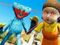 Игра Маково въже: Калмари за игра  онлайн