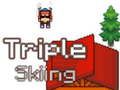 Игра Тройни ски 2D  онлайн