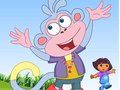Игра Облечи маймунски ботуши  онлайн
