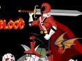 Игра Power Rangers Самурай Хелоуин кръв  онлайн