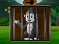 Игра Бягство на бебето шимпанзе  онлайн
