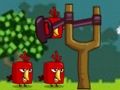 Игра Ядосани птици срещу прасета  онлайн