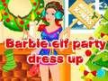Игра Облечи партито на Barbie Elf  онлайн