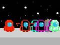 Игра Red İmpostor Guys: Мултиплейър състезание  онлайн