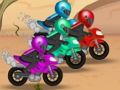 Игра Състезания тип байкер  онлайн