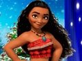 Игра Облечи коледен пуловер Moana  онлайн